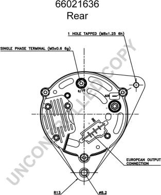 Prestolite Electric 66021636 - Ģenerators ps1.lv