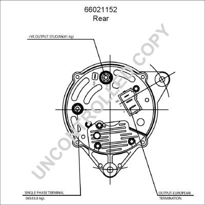 Prestolite Electric 66021152 - Ģenerators ps1.lv