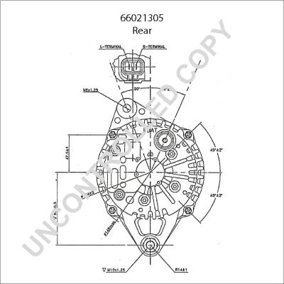 Prestolite Electric 66021305 - Ģenerators ps1.lv