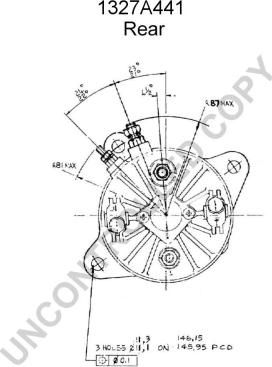 Prestolite Electric 1327A441 - Starteris ps1.lv