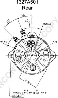 Prestolite Electric 1327A081 - Starteris ps1.lv