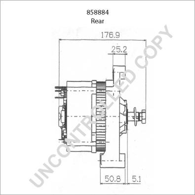 Prestolite Electric 858884 - Ģenerators ps1.lv