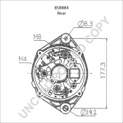 Prestolite Electric 858884 - Ģenerators ps1.lv