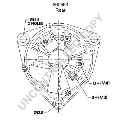 Prestolite Electric 860563 - Ģenerators ps1.lv