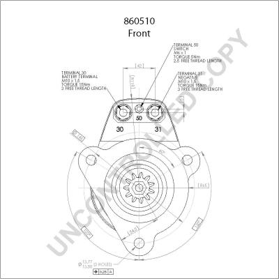 Prestolite Electric 860510GB - Starteris ps1.lv