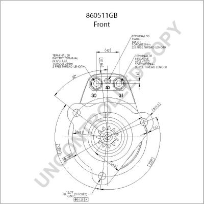 Prestolite Electric 860511GB - Starteris ps1.lv