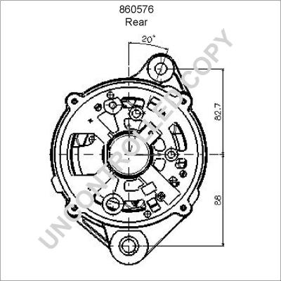 Prestolite Electric 860576 - Ģenerators ps1.lv