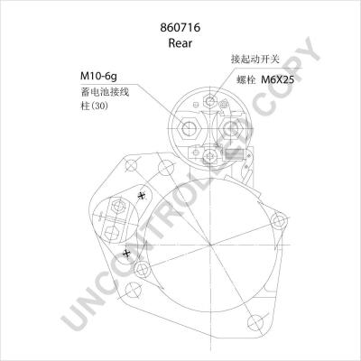 Prestolite Electric 860716 - Starteris ps1.lv