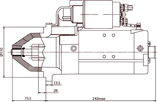 Prestolite Electric 861049 - Starteris ps1.lv