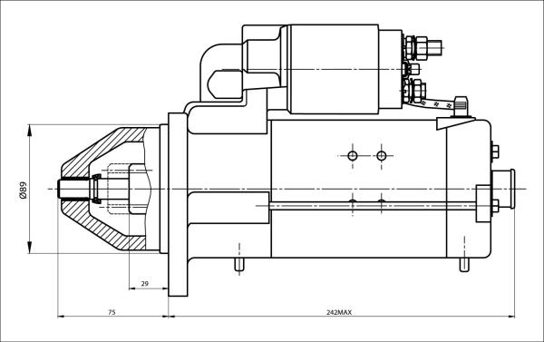 Prestolite Electric 861037 - Starteris ps1.lv