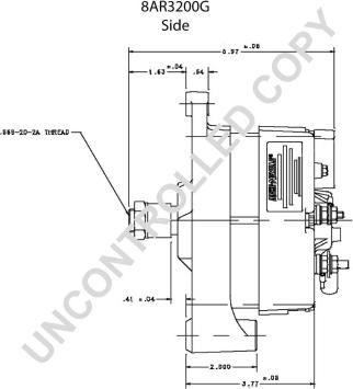 Prestolite Electric 8AR3200G - Ģenerators ps1.lv