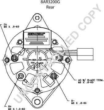 Prestolite Electric 8AR3200G - Ģenerators ps1.lv