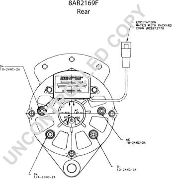 Prestolite Electric 8AR2169F - Ģenerators ps1.lv