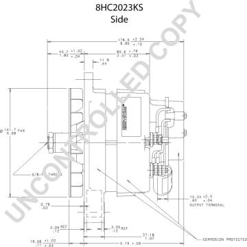 Prestolite Electric 8HC2023KS - Ģenerators ps1.lv