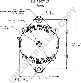 Prestolite Electric 8LHA2071VA - Ģenerators ps1.lv