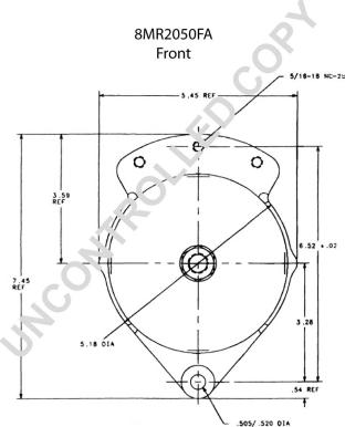 Prestolite Electric 8MR2050FA - Ģenerators ps1.lv