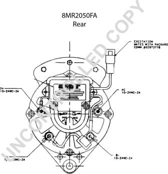 Prestolite Electric 8MR2050FA - Ģenerators ps1.lv