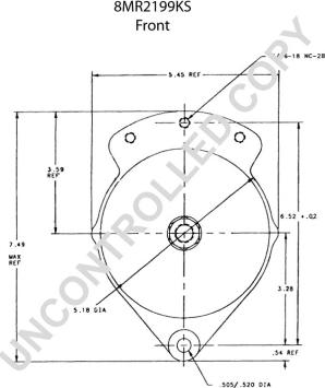 Prestolite Electric 8MR2199KS - Ģenerators ps1.lv