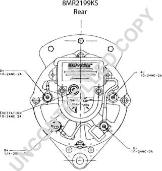 Prestolite Electric 8MR2199KS - Ģenerators ps1.lv