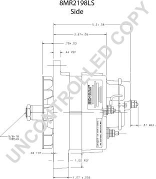 Prestolite Electric 8MR2198LS - Ģenerators ps1.lv