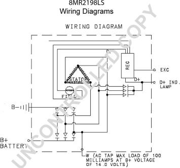 Prestolite Electric 8MR2198LS - Ģenerators ps1.lv