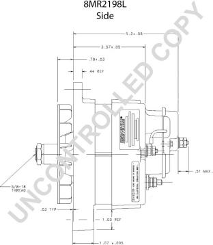 Prestolite Electric 8MR2198L - Ģenerators ps1.lv