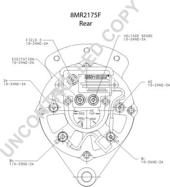 Prestolite Electric 8MR2175F - Ģenerators ps1.lv