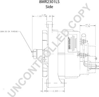 Prestolite Electric 8MR2301LS - Ģenerators ps1.lv