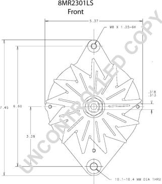 Prestolite Electric 8MR2301LS - Ģenerators ps1.lv