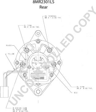 Prestolite Electric 8MR2301LS - Ģenerators ps1.lv