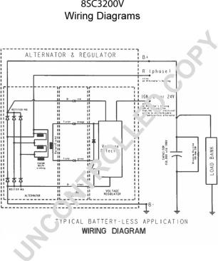 Prestolite Electric 8SC3200V - Ģenerators ps1.lv