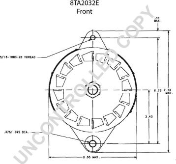 Prestolite Electric 8TA2032E - Ģenerators ps1.lv