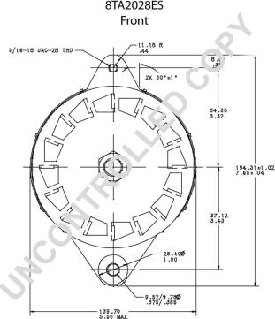 Prestolite Electric 8TA2028ES - Ģenerators ps1.lv