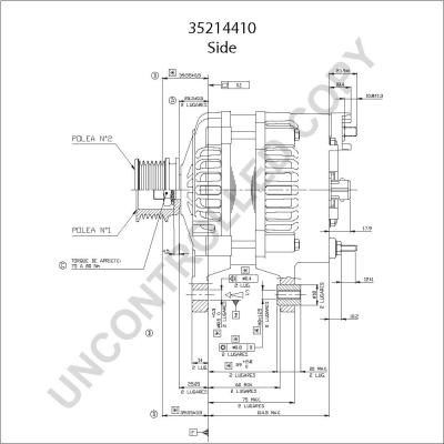 Prestolite Electric 35214410 - Ģenerators ps1.lv