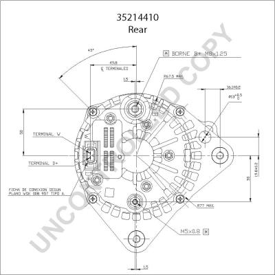 Prestolite Electric 35214410 - Ģenerators ps1.lv