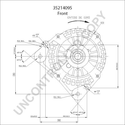 Prestolite Electric 35214095 - Ģenerators ps1.lv