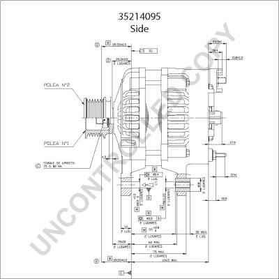 Prestolite Electric 35214095 - Ģenerators ps1.lv