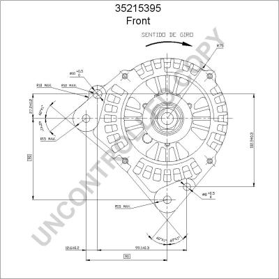 Prestolite Electric 35215395 - Ģenerators ps1.lv