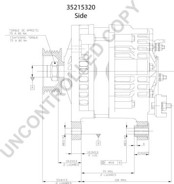 Prestolite Electric 35215320 - Ģenerators ps1.lv