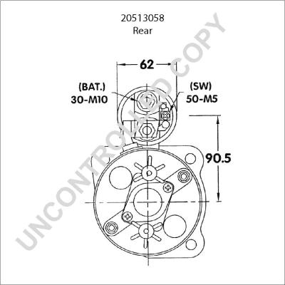 Prestolite Electric 20513058 - Starteris ps1.lv