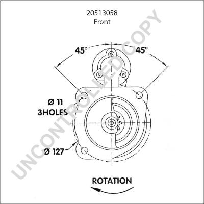 Prestolite Electric 20513058 - Starteris ps1.lv