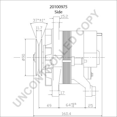 Prestolite Electric 20100975 - Ģenerators ps1.lv