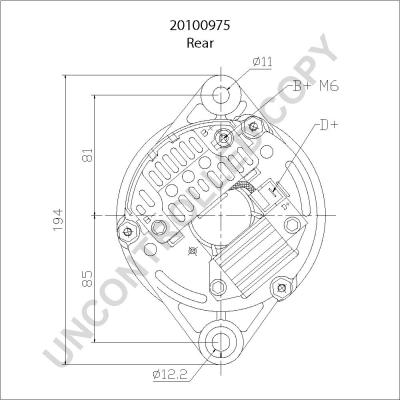 Prestolite Electric 20100975 - Ģenerators ps1.lv