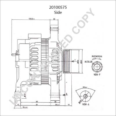 Prestolite Electric 20100575 - Ģenerators ps1.lv