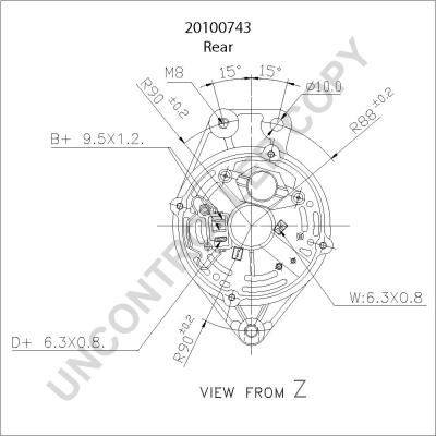 Prestolite Electric 20100743 - Ģenerators ps1.lv