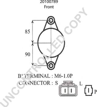 Prestolite Electric 20100789 - Ģenerators ps1.lv