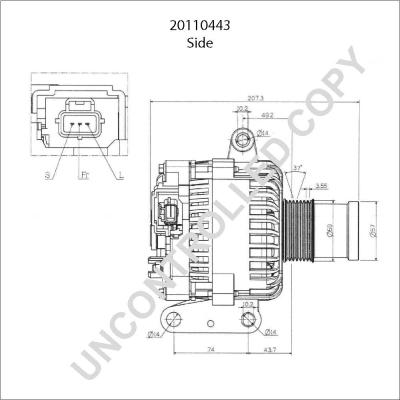 Prestolite Electric 20110443 - Ģenerators ps1.lv