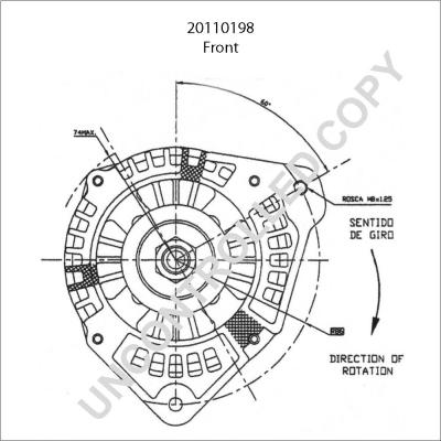 Prestolite Electric 20110198 - Ģenerators ps1.lv