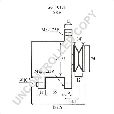 Prestolite Electric 20110151 - Ģenerators ps1.lv