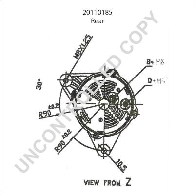 Prestolite Electric 20110185 - Ģenerators ps1.lv